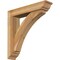Ekena Millwork Thorton Traditional Rough Sawn Bracket w/ Offset Brace, Western Red Cedar, 6"W x 28"D x 28"H BKT0604X28X28THR01RWR - alternate 1